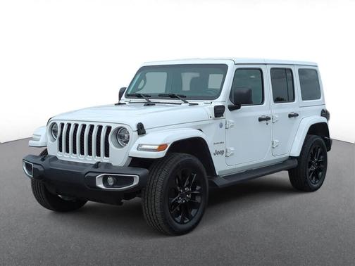 Bright White Clearcoat 2021 Jeep Wrangler Unlimited 4xe Sahara