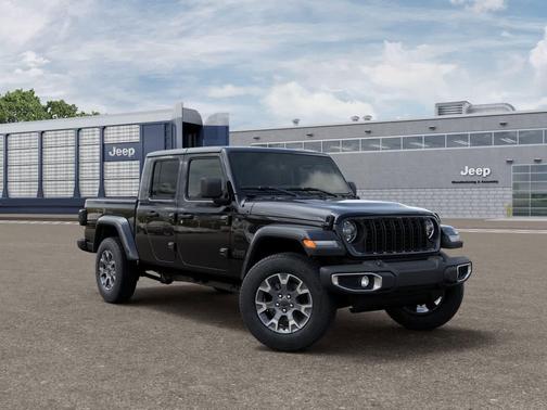 Black Clearcoat 2026 Jeep Gladiator Sahara 4x4