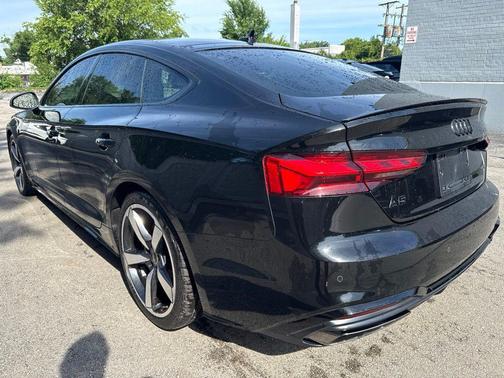 Mythos Black Metallic 2023 Audi A5 Sportback 45 S Line Premium Plus