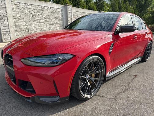 Imola Red (Individual) 2023 BMW M3 Competition xDrive