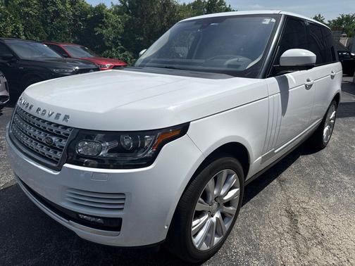 Fuji White 2016 Land Rover Range Rover 5.0L Supercharged
