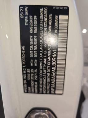 Black 2021 Porsche Macan Macan S