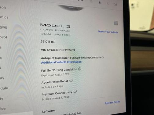 2022 Tesla Model 3 Long Range
