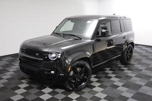 Santorini Black Metallic 2026 Land Rover Defender X-Dynamic SE