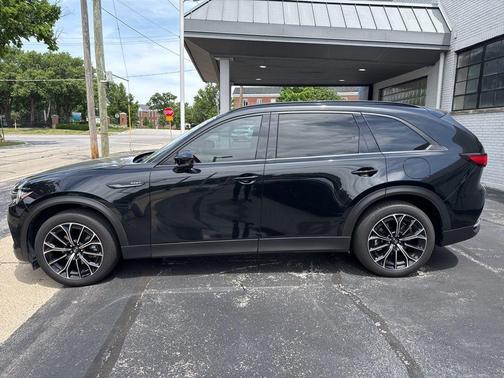 Jet Black Mica 2025 Mazda CX-70 PHEV Premium Plus Package