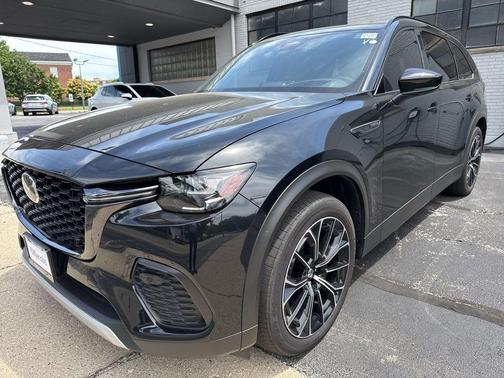 Jet Black Mica 2025 Mazda CX-70 PHEV Premium Plus Package