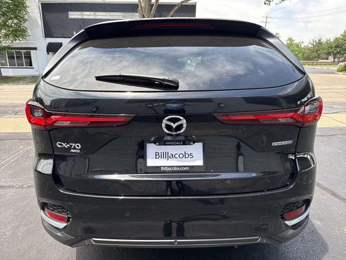 Jet Black Mica 2025 Mazda CX-70 PHEV Premium Plus Package
