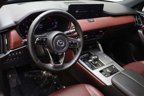 Jet Black Mica 2025 Mazda CX-70 PHEV Premium Plus Package