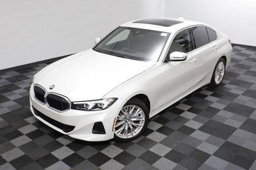 White Metallic 2024 BMW 330 xDrive