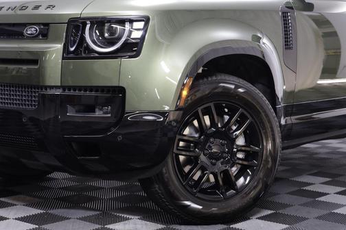 Woolstone Green Metallic 2026 Land Rover Defender X-Dynamic SE