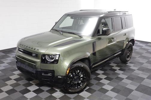 Woolstone Green Metallic 2026 Land Rover Defender X-Dynamic SE