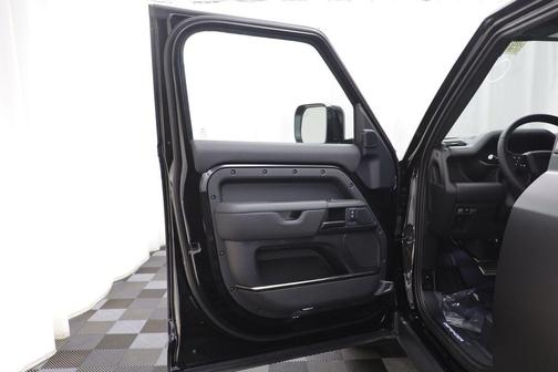 Black 2026 Land Rover Defender V8