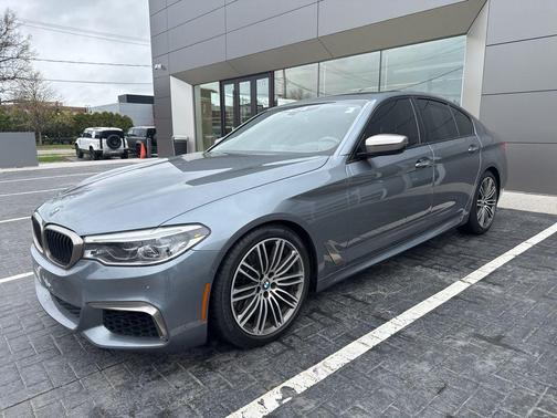 Bluestone Metallic 2018 BMW M550 i Xdrive