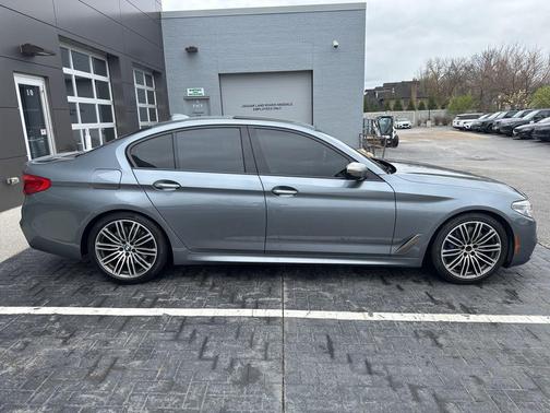 Bluestone Metallic 2018 BMW M550 i Xdrive