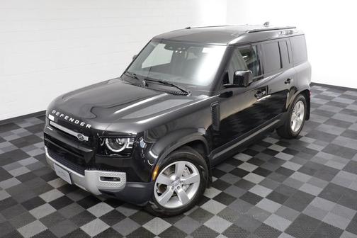 Santorini Black Metallic 2025 Land Rover Defender 110 P400 S
