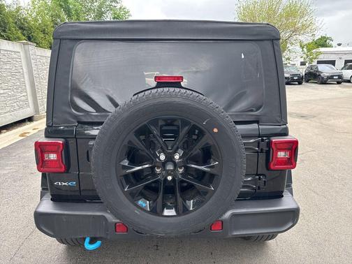 Black Clearcoat 2023 Jeep Wrangler 4xe Sahara