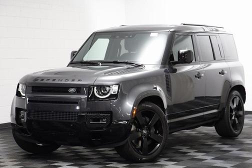 Carpathian Grey Premium Metallic 2025 Land Rover Defender 110 P400 X-Dynamic SE