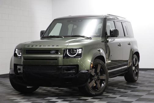 Woolstone Green Metallic 2026 Land Rover Defender X-Dynamic SE