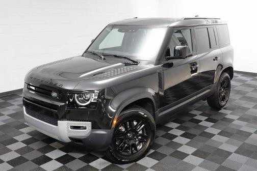 Santorini Black Metallic 2025 Land Rover Defender 110 P400 S