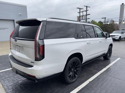 Crystal White Tricoat 2024 Cadillac Escalade ESV Sport