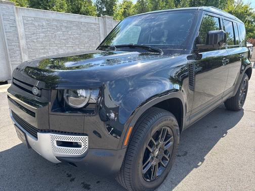 Santorini Black Metallic 2023 Land Rover Defender 110 S