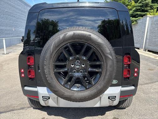 Santorini Black Metallic 2023 Land Rover Defender 110 S