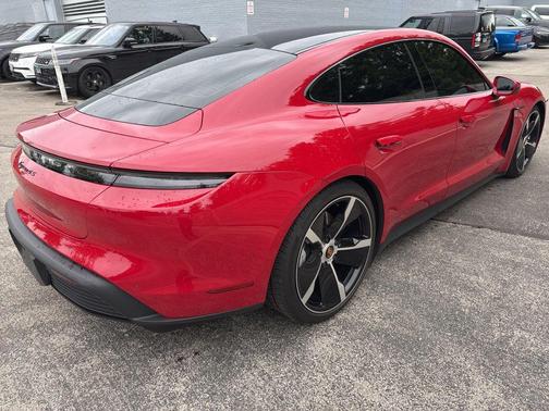 Carmine Red 2020 Porsche Taycan 4S