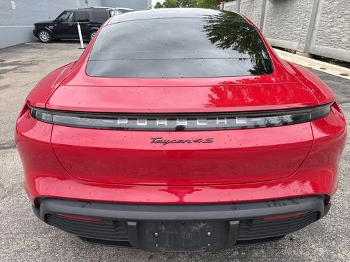 Carmine Red 2020 Porsche Taycan 4S