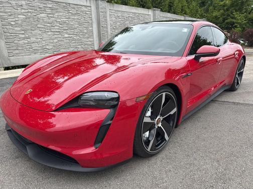 Carmine Red 2020 Porsche Taycan 4S