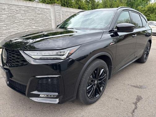 Majestic Black Pearl 2025 Acura MDX A-SPEC Advance Package