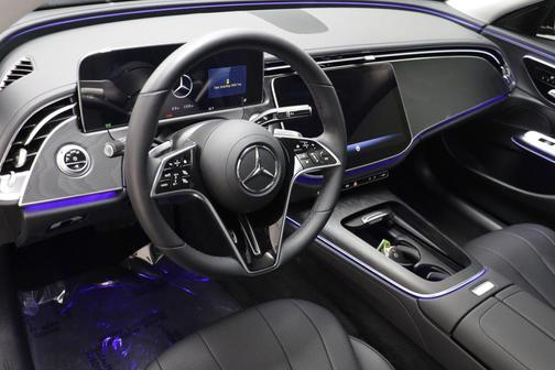 Black 2025 Mercedes-Benz E-Class 4MATIC