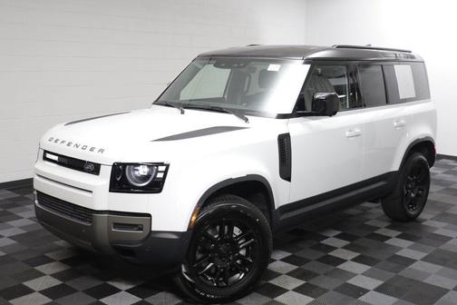 White 2026 Land Rover Defender S