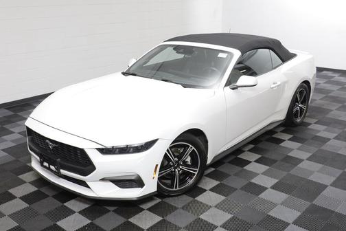 Oxford White 2025 Ford Mustang EcoBoost Premium