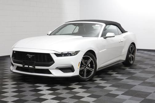 Oxford White 2025 Ford Mustang EcoBoost Premium