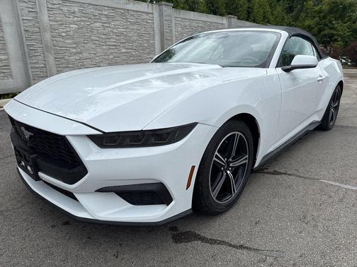 Oxford White 2025 Ford Mustang EcoBoost Premium