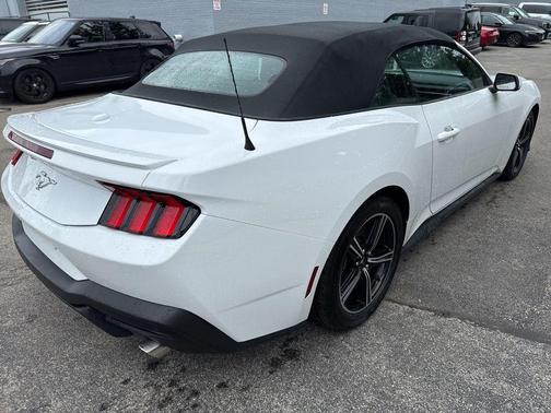 Oxford White 2025 Ford Mustang EcoBoost Premium