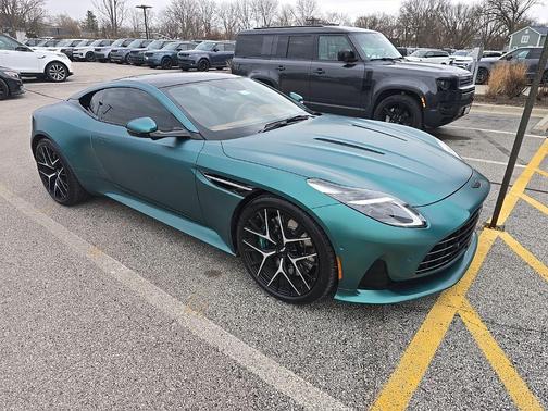 Q Satin Aston Martin Racing Green 2024 Aston Martin DB12 VOLANTE