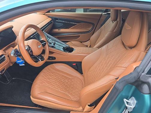 Q Satin Aston Martin Racing Green 2024 Aston Martin DB12 VOLANTE