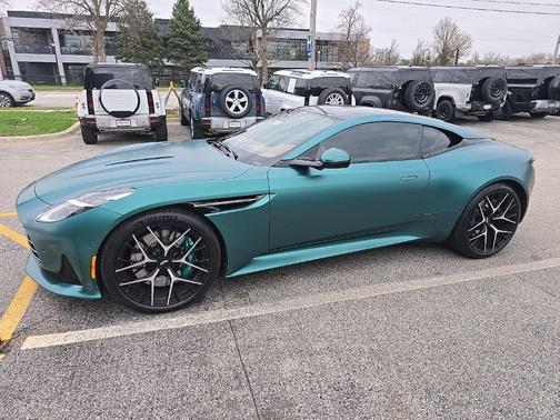 Q Satin Aston Martin Racing Green 2024 Aston Martin DB12 VOLANTE
