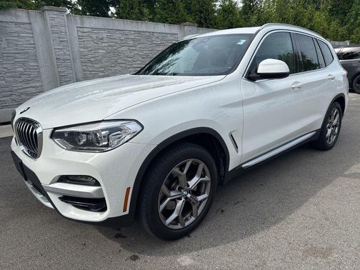 Alpine White 2021 BMW X3 xDrive30i