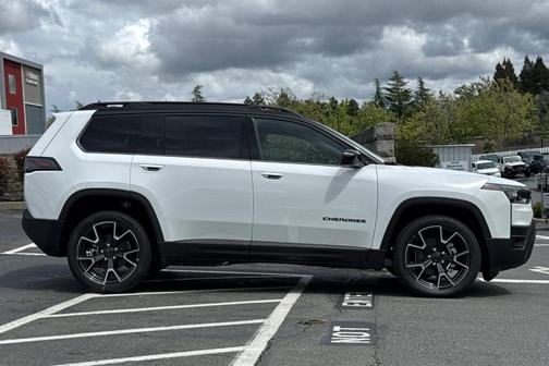 Bright White 2026 Jeep Cherokee Overland