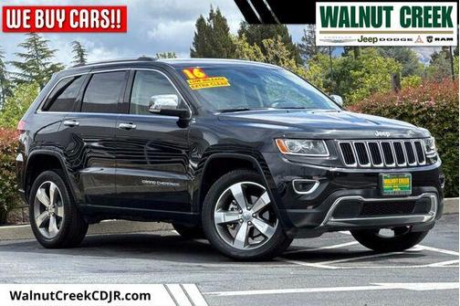 Brilliant Black Crystal Pearlcoat 2016 Jeep Grand Cherokee Limited