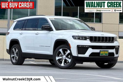 Bright White 2026 Jeep Grand Cherokee L Limited