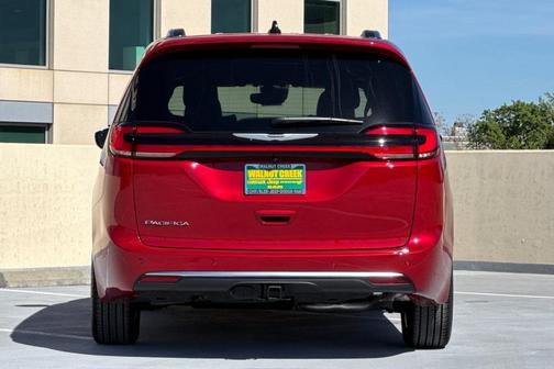 Red 2026 Chrysler Pacifica Pinnacle