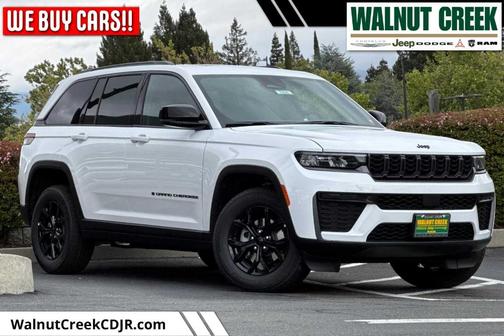 Bright White 2026 Jeep Grand Cherokee Laredo