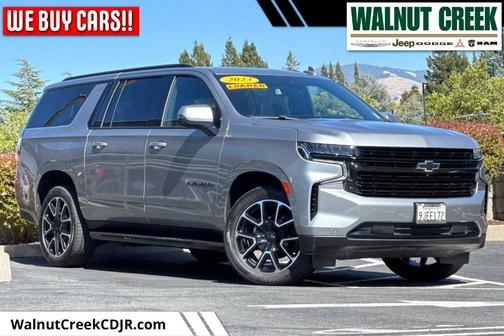Sterling Gray Metallic 2023 Chevrolet Suburban RST