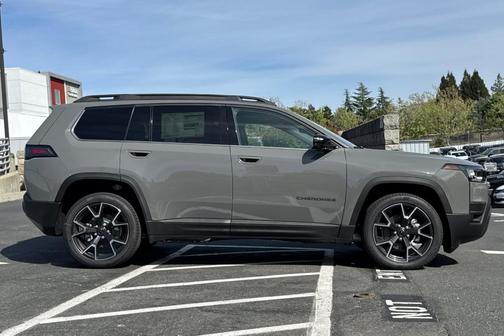 Gray 2026 Jeep Cherokee Overland