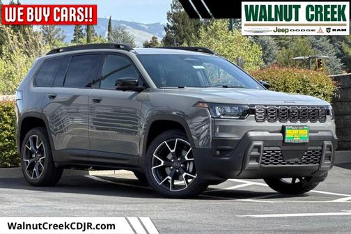 Gray 2026 Jeep Cherokee Overland