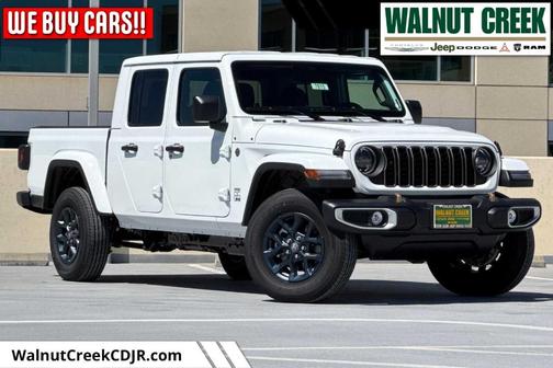 Bright White 2026 Jeep Gladiator Sport