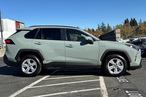 Lunar Rock 2021 Toyota RAV4 Hybrid XLE